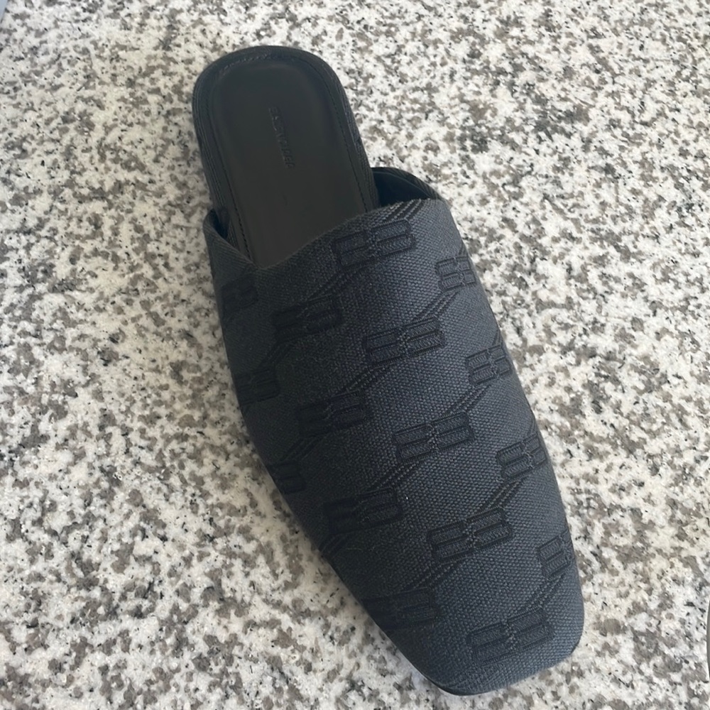 Balenciaga monogram loafers